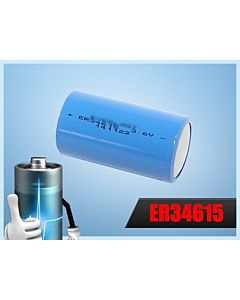 Bateria litowa ER34615 LS33600 3.6V 34×61.5mm0